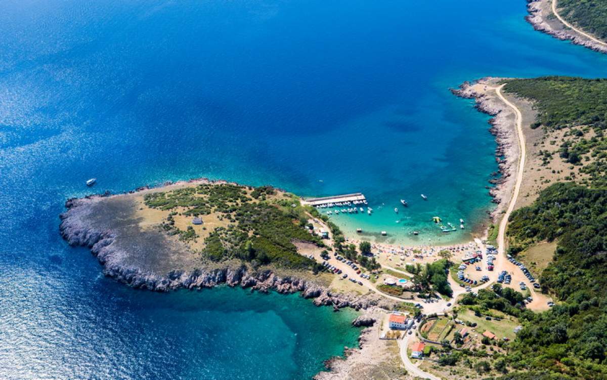 Spiaggia sabbiosa Sveti Marek a Risika